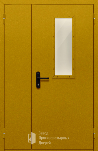 Фото двери «Полуторная со стеклом №25» в Электроуглям