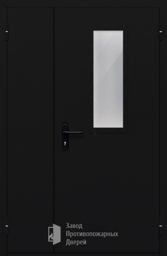 Фото двери «Полуторная со стеклом №24» в Электроуглям