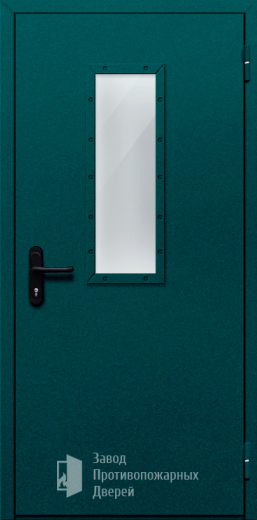 Фото двери «Однопольная со стеклом №56» в Электроуглям