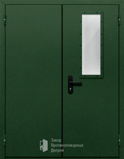Фото двери «Двупольная со одним стеклом №49» в Электроуглям