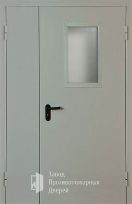 Фото двери «Полуторная со стеклом EI-30» в Электроуглям