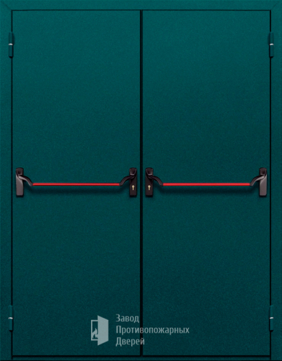 Фото двери «Двупольная глухая с антипаникой №16» в Электроуглям