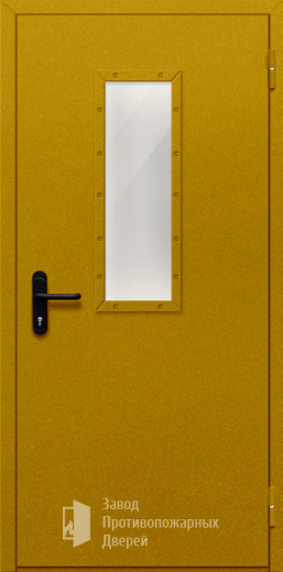 Фото двери «Однопольная со стеклом №55» в Электроуглям
