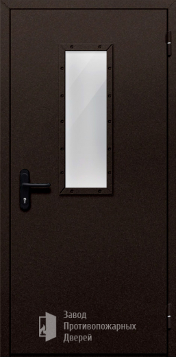 Фото двери «Однопольная со стеклом №510» в Электроуглям