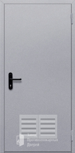 Фото двери «Однопольная с решеткой» в Электроуглям