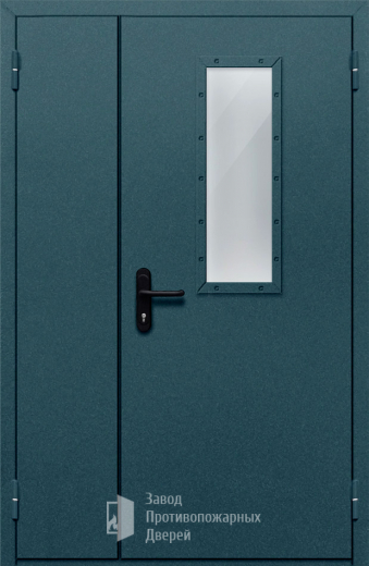 Фото двери «Полуторная со стеклом №27» в Электроуглям