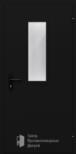 Фото двери «Однопольная со стеклом №54» в Электроуглям