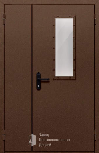 Фото двери «Полуторная со стеклом №28» в Электроуглям