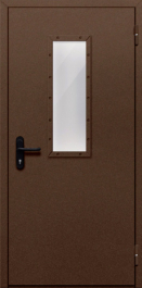 Фото двери «Однопольная со стеклом №58» в Электроуглям