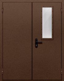 Фото двери «Двупольная со одним стеклом №48» в Электроуглям