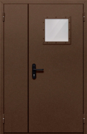 Фото двери «Полуторная со стеклом №88» в Электроуглям