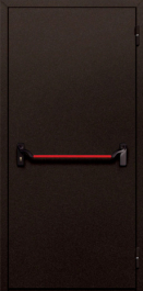 Фото двери «Однопольная глухая с антипаникой №410» в Электроуглям