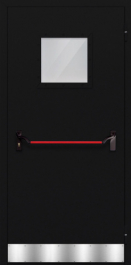 Фото двери «Однопольная с отбойником №17» в Электроуглям