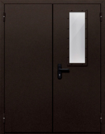 Фото двери «Двупольная со одним стеклом №410» в Электроуглям
