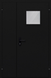 Фото двери «Полуторная со стеклом №84» в Электроуглям
