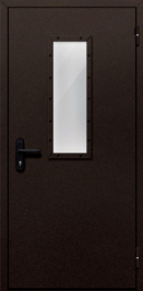 Фото двери «Однопольная со стеклом №510» в Электроуглям