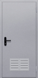 Фото двери «Однопольная с решеткой» в Электроуглям
