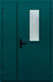 Фото двери «Полуторная со стеклом №26» в Электроуглям