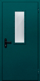Фото двери «Однопольная со стеклом №56» в Электроуглям