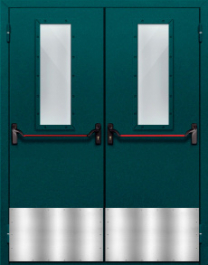 Фото двери «Двупольная с отбойником №31» в Электроуглям