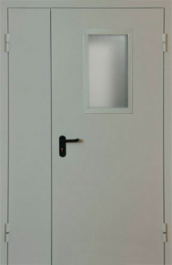 Фото двери «Полуторная со стеклом EI-30» в Электроуглям