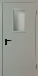 Фото двери «Однопольная со стеклопакетом EI-30» в Электроуглям