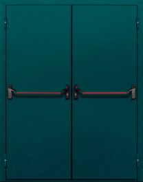 Фото двери «Двупольная глухая с антипаникой №16» в Электроуглям