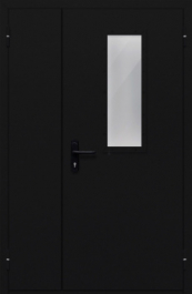 Фото двери «Полуторная со стеклом №24» в Электроуглям