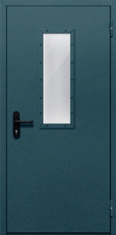 Фото двери «Однопольная со стеклом №57» в Электроуглям