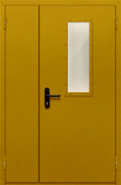 Фото двери «Полуторная со стеклом №25» в Электроуглям