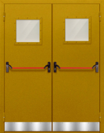Фото двери «Двупольная с отбойником №28» в Электроуглям