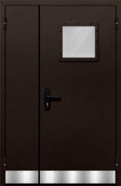 Фото двери «Полуторная с отбойником №42» в Электроуглям