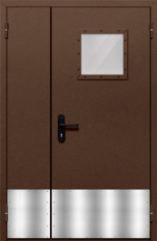 Фото двери «Полуторная с отбойником №35» в Электроуглям